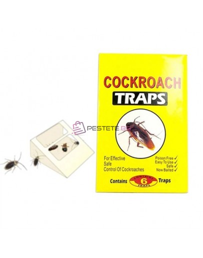 Капан за хлебарки с лепило 6бр